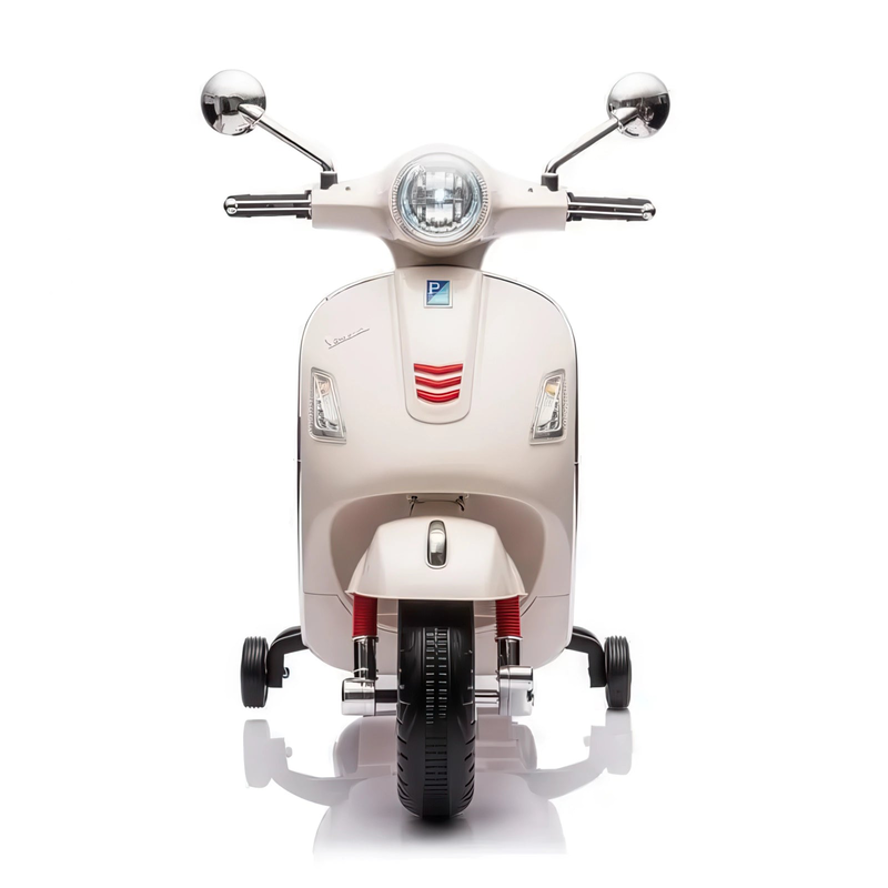 Vespa gts super electric 12v motorbike ride-on - white, , medium-null