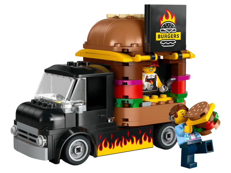 Lego city burger truck 60404 για ηλικίες 5+ 194τμχ, , medium-null