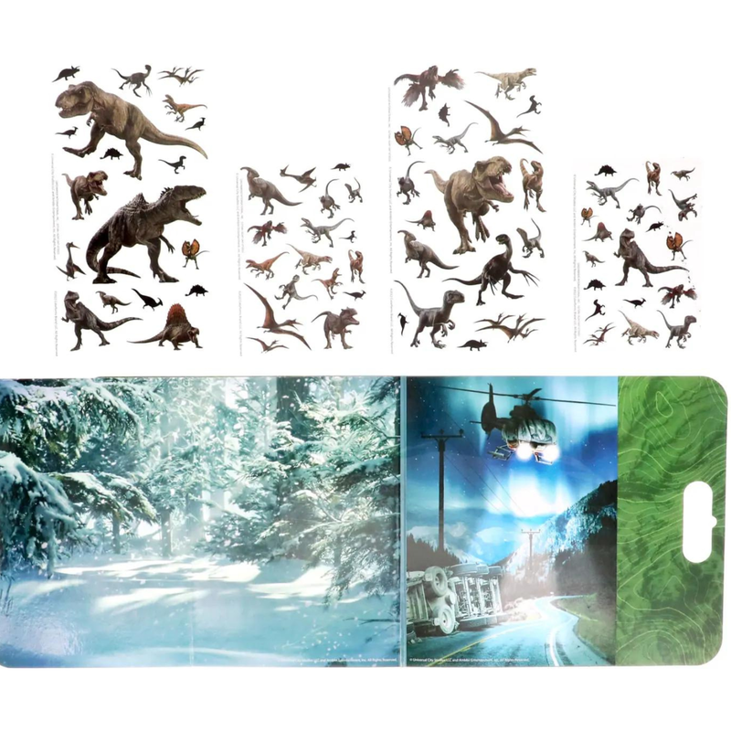 Product image: Jurassic world colorforms fold & go: unleash prehistoric adventures anywhere you go!, , medium-null