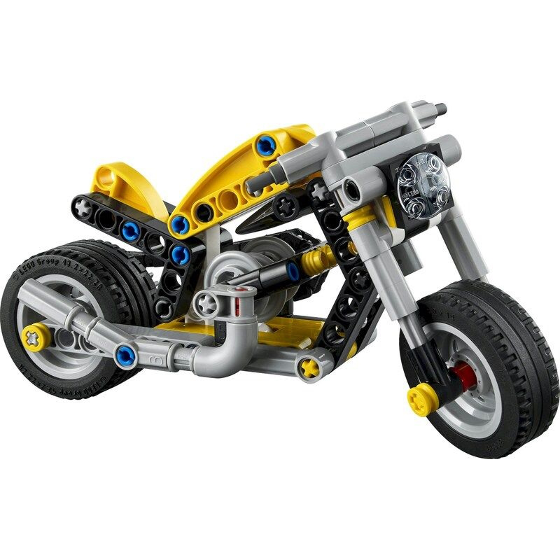 Lego 42225 technic - yellow motorcycle, , medium-null