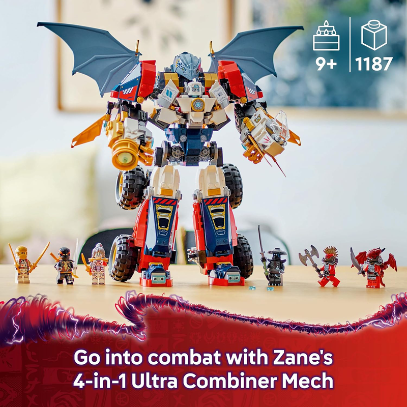 Lego ninjago zane's ultra combiner mech, , medium-null