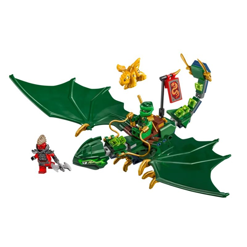 Product image: Lego 71829 ninjago - lloyds green forest dragon, , medium-null