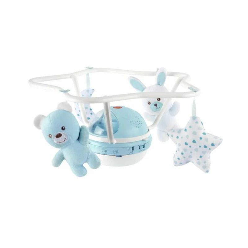 Chicco rainbow 3-in-1 baby cot mobile with projector light blue y01-11041-20, , medium-null