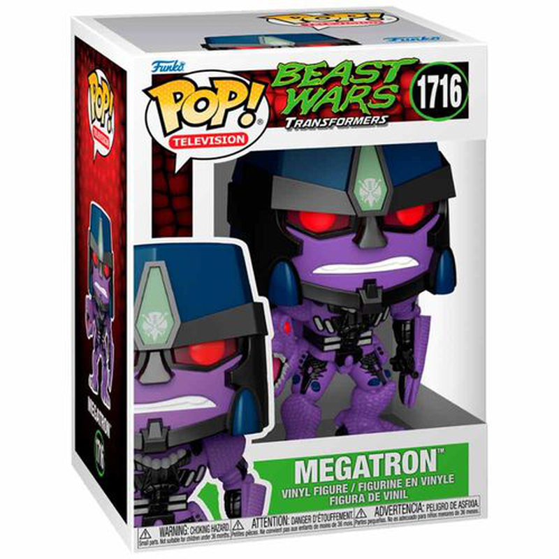 Funko pop! Television: beast wars transformers megatron figure, , medium-null