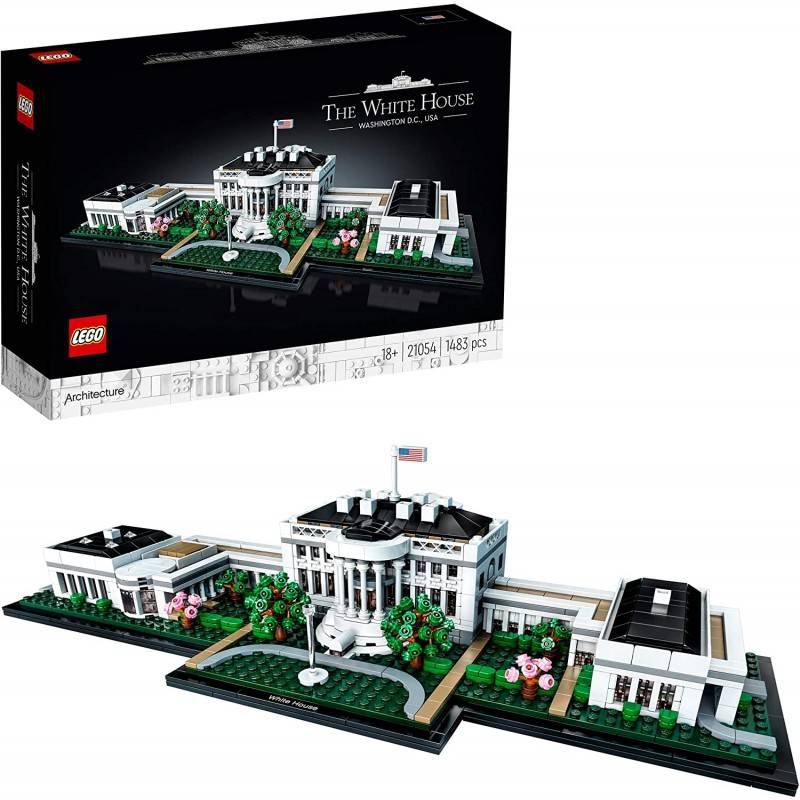Lego architecture the white house model, landmark collection for adults, , medium image number null