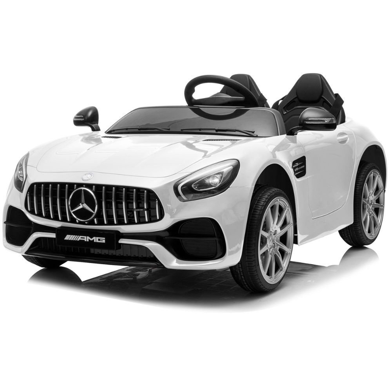 Ηλεκτροκίνητο παιδικό αυτοκινητάκι mercedes – amg gt κόκκινο/λευκό100x54x32cm-null