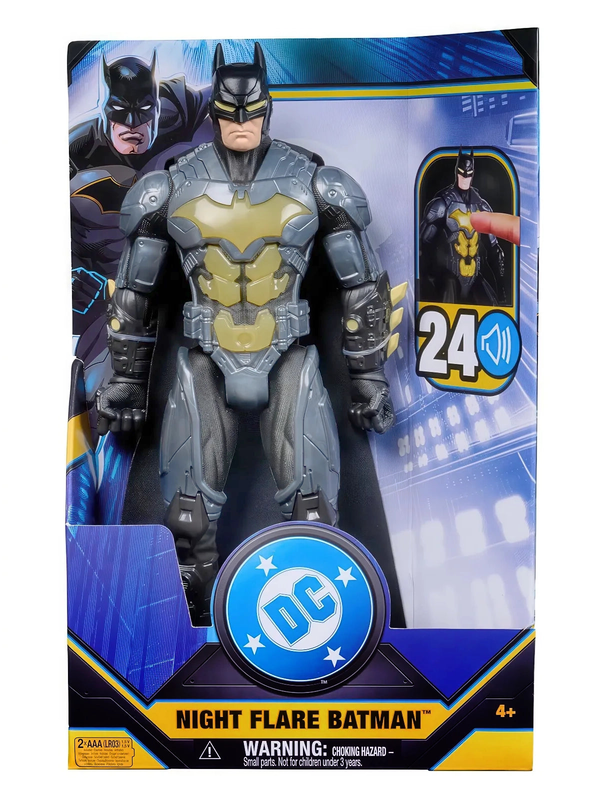 Dc batman 30cm figure batman figure with light & sound, , medium-null