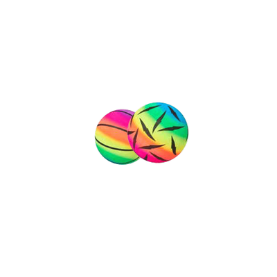 Pvc rainbow ball 22cm, , medium