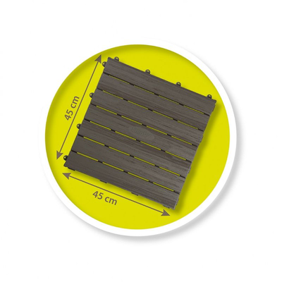 Smoby set of 6 slabs 45x45cm 810907, , medium