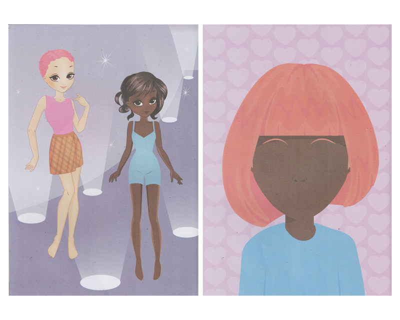 Fashion sticker fun activity book: unleash your inner fashionista, , medium-null