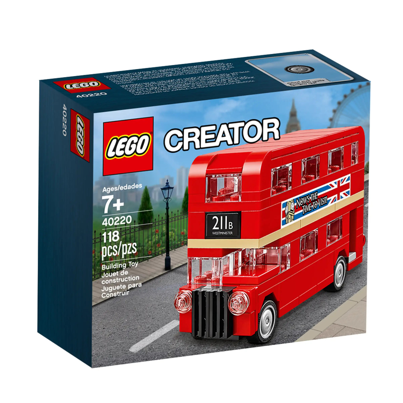 Lego creator london bus 40220 for ages 7+ 115pcs, , medium-null