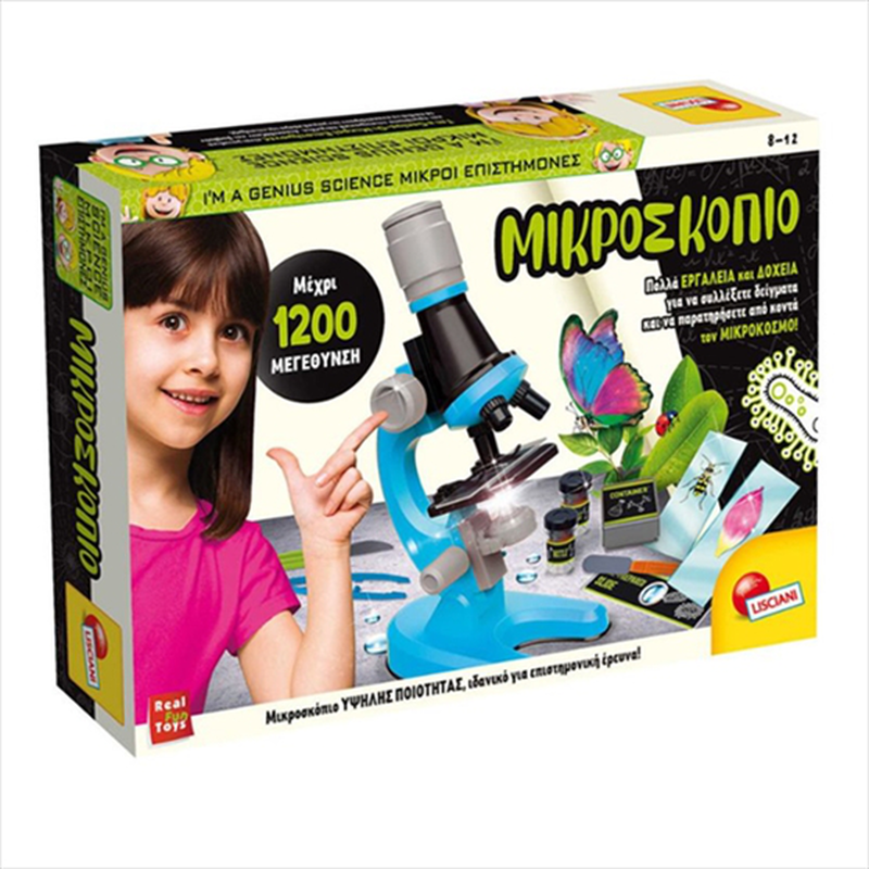 Lisciani im a Genius science my first microscope 97388, , medium-null