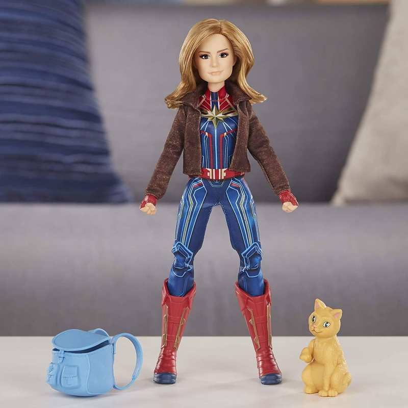 Hasbro marvel captain marvel & marvels goose, , medium image number null