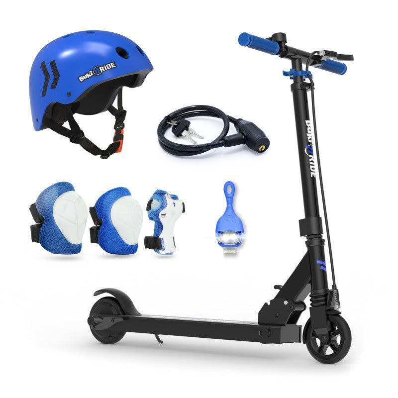 Buki france electric battery powered scooter 125mm - blue, , medium-null