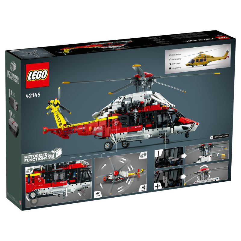 Product image: Lego 42145 technic - Airbus h175 rescue helicopter, , medium-null