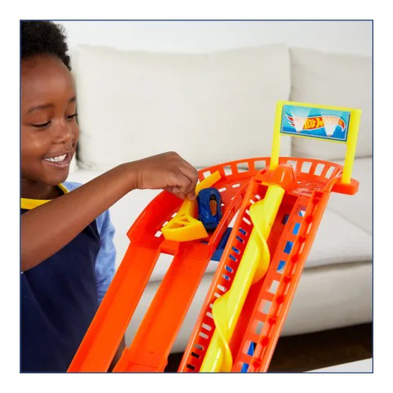 Hot wheels city roller coaster rally (hjv69) 4y+, , medium-null