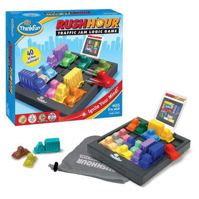 Think fun επιτραπέζιο παιχνίδι rush hour για 1 παίκτη 8+ ετών, , medium