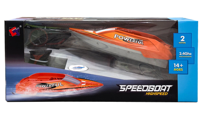 Powerful high-speed remote controlled speedboat- assorted