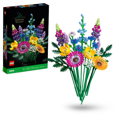 Lego botanical wildflower bouquet 10313 για ηλικίες 18+ 939τμχ, , medium