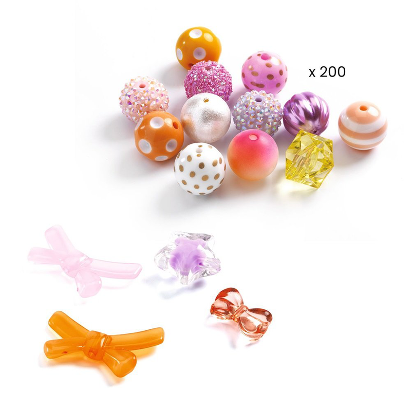 Bubble beads gold, , medium-null