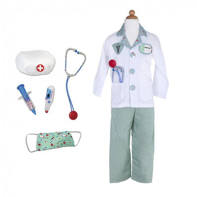 Doctor uniform with accessories 5-6, , medium
