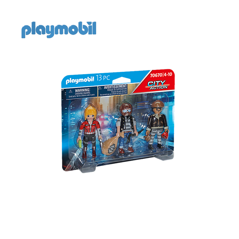 Playmobil thief figure set, , medium-null