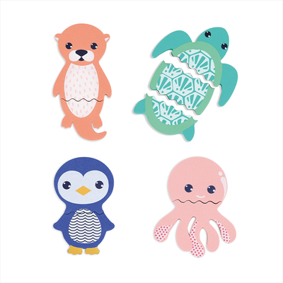 Bath puzzle animals, , medium