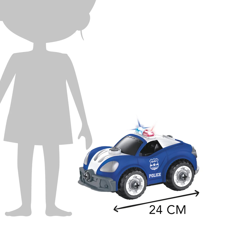 Product image: Buki france rc police car, , medium-null