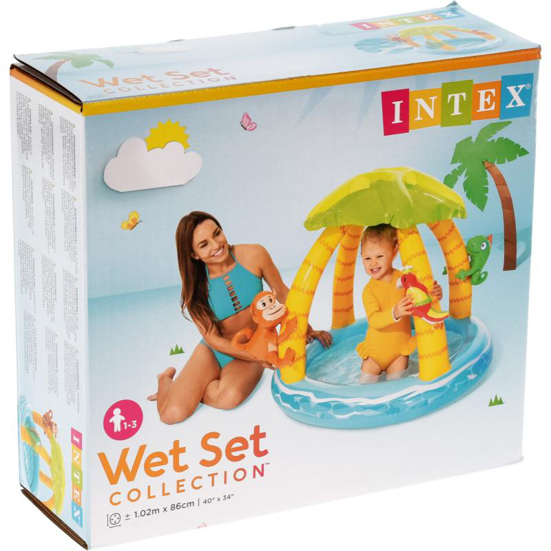 Intex πισινα με φοινικοδεντρο 102x0.86cm, , medium-null