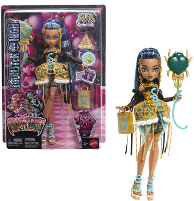 Monster high scary sweet birthday cleo de nile doll (jgb76) 4y+, , medium