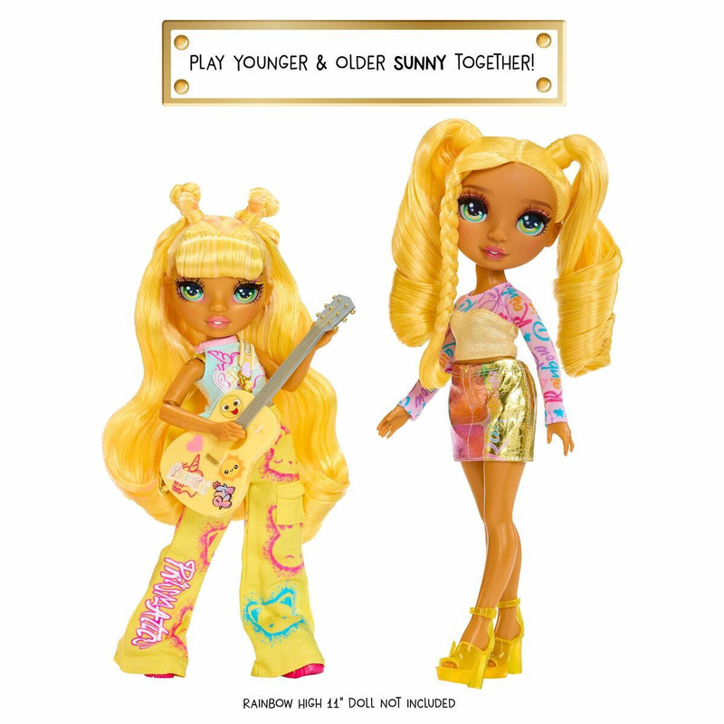 Rainbow high: the jr high rock band - sunny madison doll, , medium-null