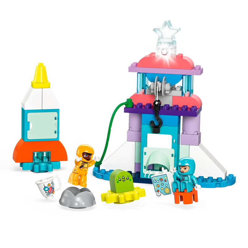 Lego duplo 10422 3-in-1 space shuttle for many adventures image number null