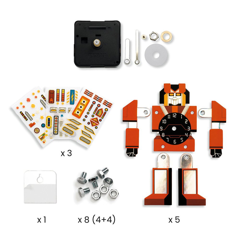 Product image: Diy clock robot, , medium-null