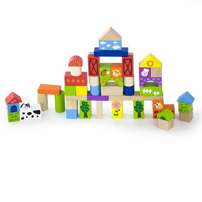 Product image: Βιγκα τουβλακια φαρμα σετ 50τεμ. Σε κουβαδακι, , medium-null