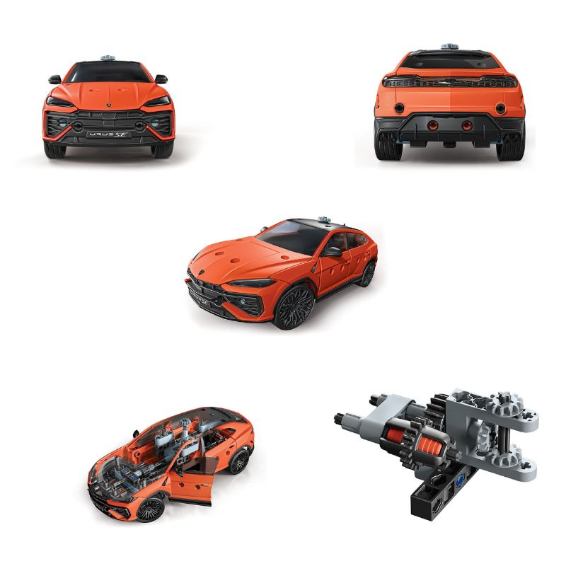 Clementoni learn and create engineering lab lamborghini urus se, , medium-null