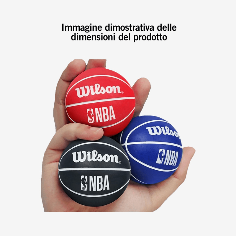 Wilson nba team dribbler milwaukee bucks mini basketball, , medium-null