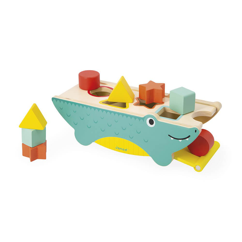 Product image: Tropik - shape sorting crocodile, , medium-null
