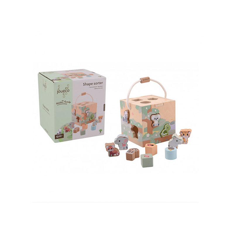 Jouéco® - the wildies family shape sorter, , medium-null