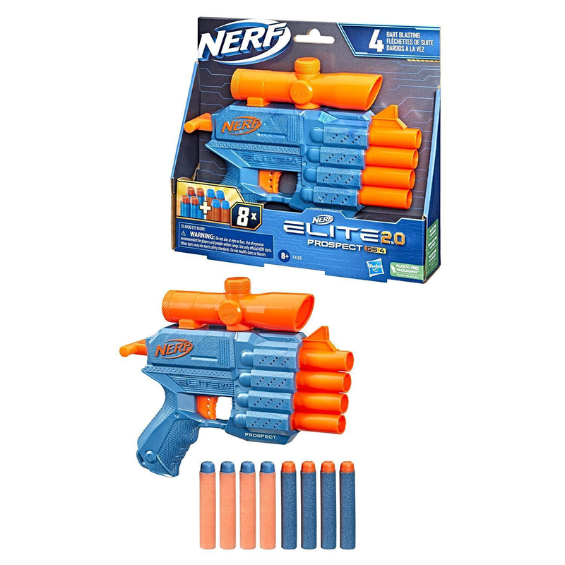 Nerf elite 2.0 prospect qs-4 blaster, , medium-null