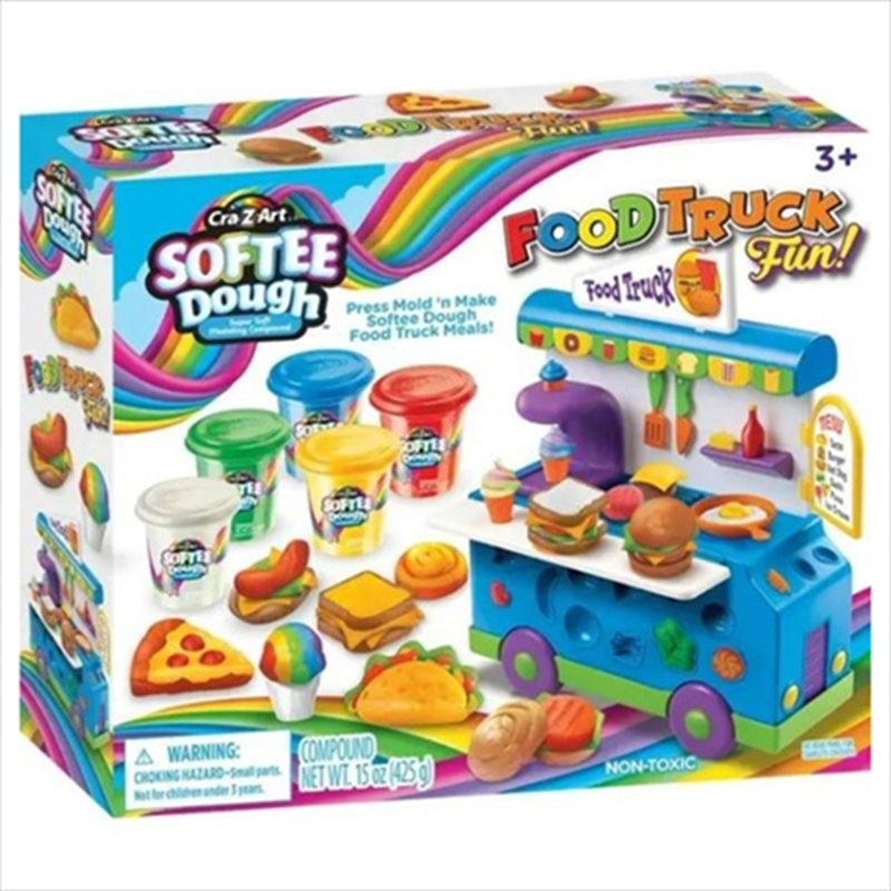 Cra- z- art softee dough food truck fun 66612, , medium-null