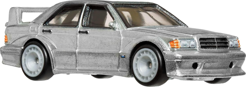 Mattel hot wheels premium car culture: modern classics - 1990 mercedes-benz 190 e 2.5-16 evo ii, sil, , medium image number null