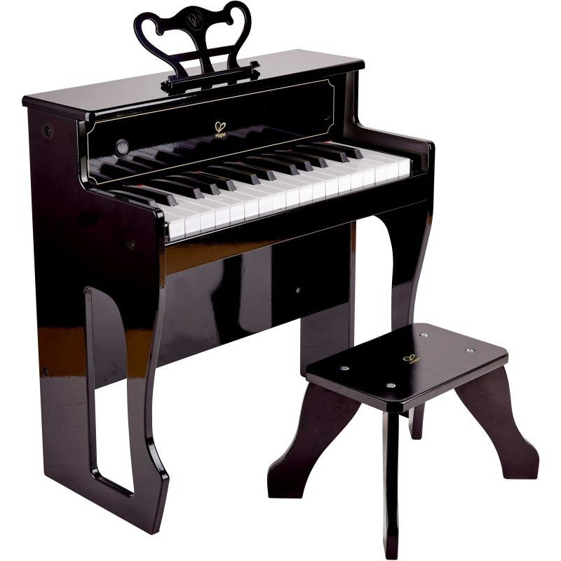 Hape early melodies wooden upright piano with sound e0631a, , medium-null