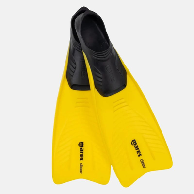 Mares clipper snorkeling fins 410344, Yellow, medium