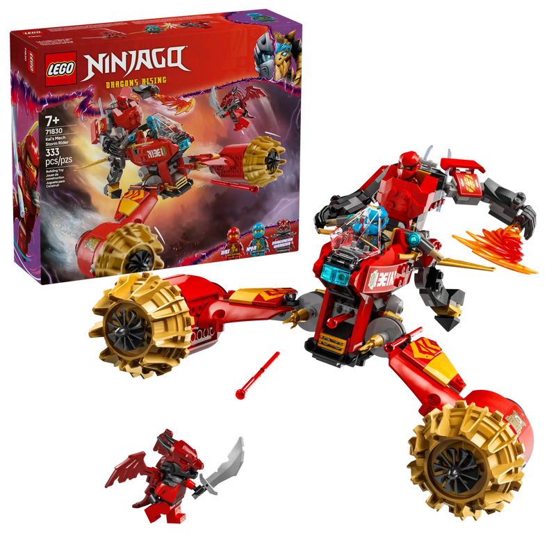 Product image: Lego ninjago 71830 kai's mech storm rider, , medium-null
