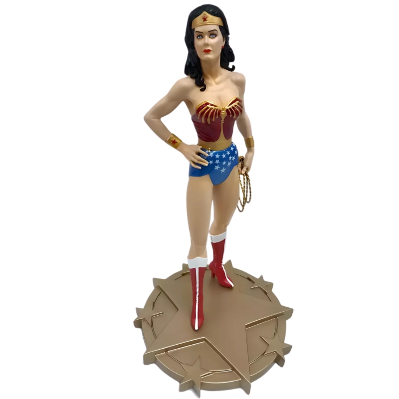 Dc lynda carter  wonder woman statue dc direct 2007 #1328/2500!, , medium-null