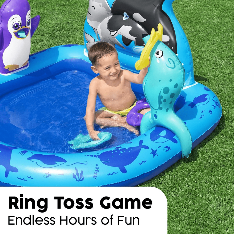 Polar pals play center & pool, , medium-null