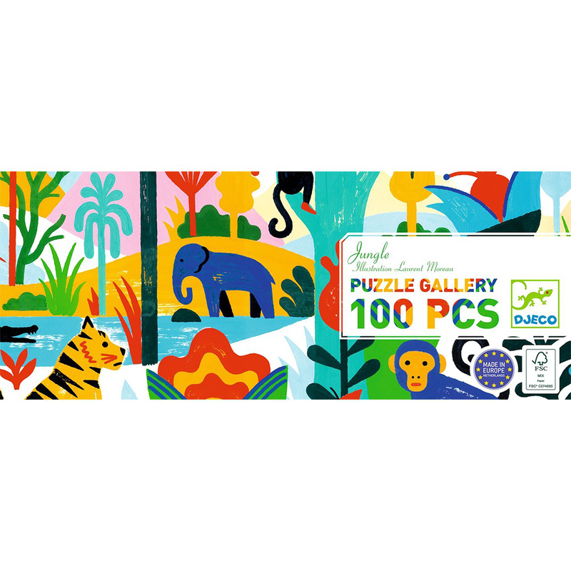 Djeco toys and games puzzles - puzzles gallery jungle, , medium image number null