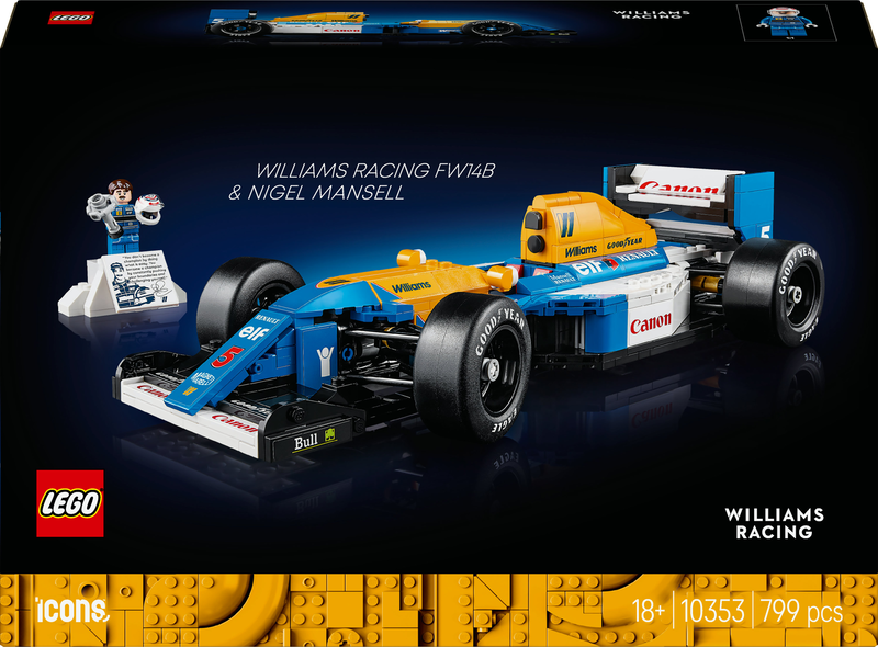 Lego icons williams racing fw14b 10353 &gamma;&iota;&alpha; &eta;&lambda;&iota;&kappa;ί&epsilon;&sigmaf; 18+ 799&tau;&mu;&chi;, , medium-null