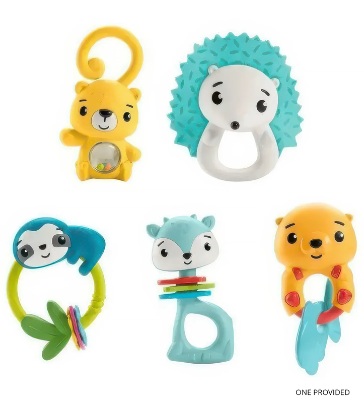 Fisher-price mattel animal rings - assorted, , medium-null