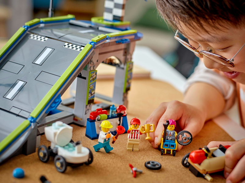 Lego city no limits: race car ramp track 60460 for ages 6+ 436pcs, , medium-null